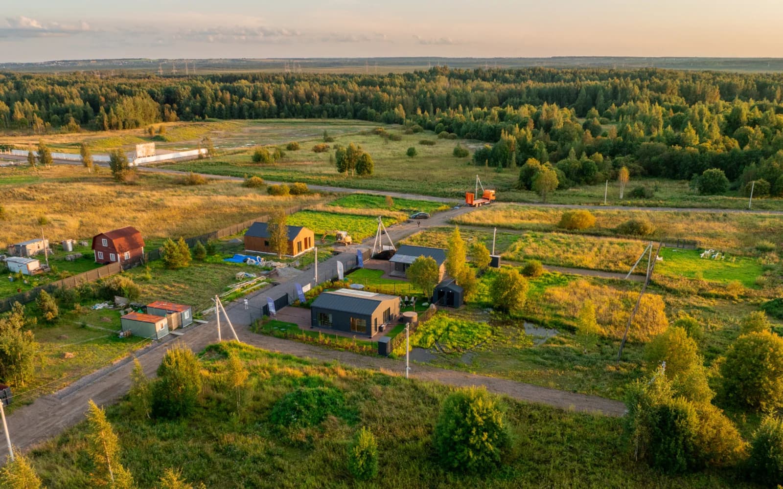 Загородный клуб Симо — общий вид посёлка, 3