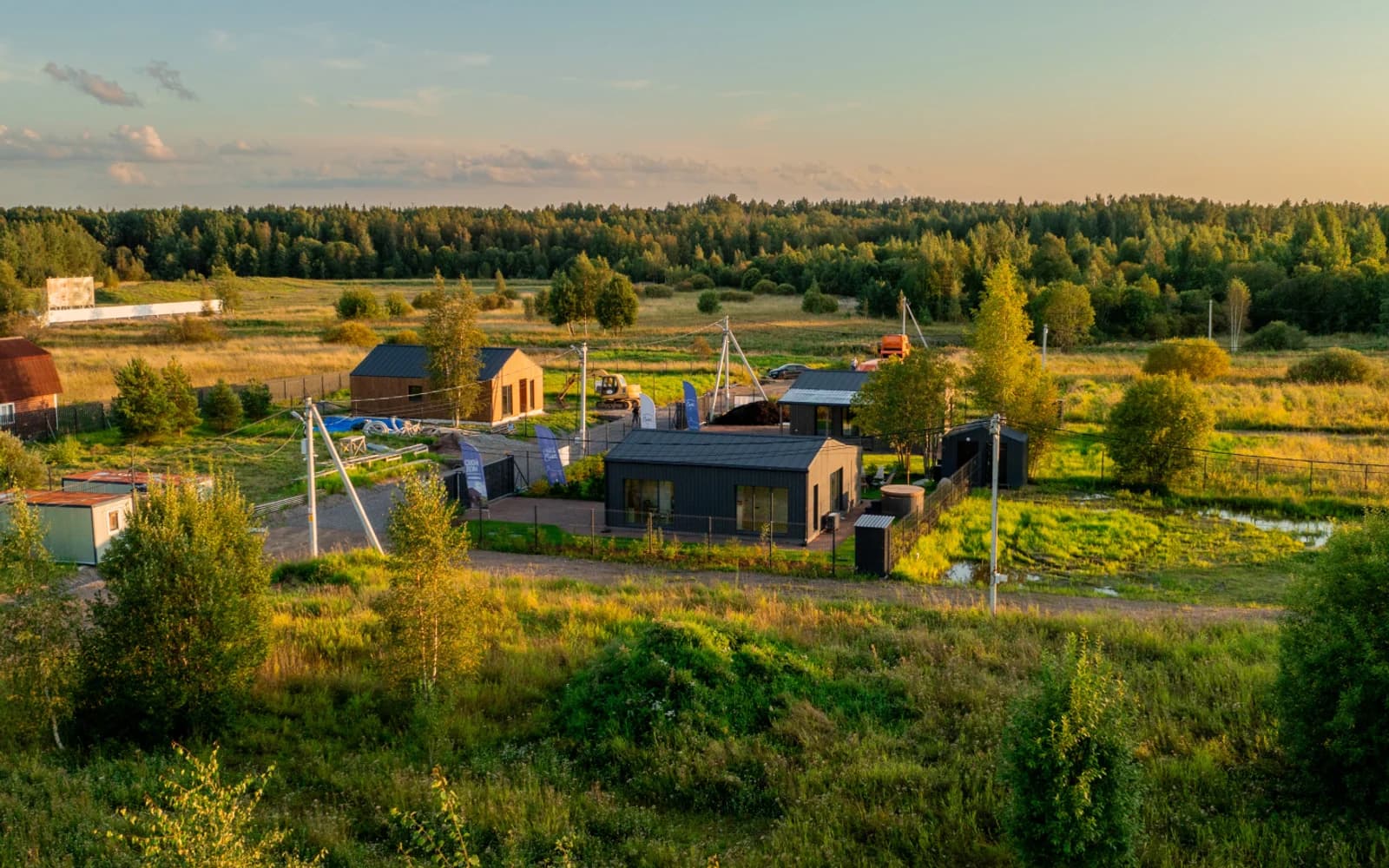 Загородный клуб Симо — территория посёлка, 1